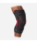 McDavid NRG Kniebandage mit Federgelenk schwarz