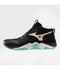 Mizuno Wave MOMENTUM ELITE MID black/tangelo/ice green