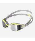 Speedo Schwimmbrille Fastskin Hyper Elite shark grey/spritz gespiegelt