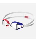 Speedo Schwimmbrille Fastskin Speedsocket 2 red/white/blue gespiegelt