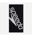 Speedo Logo Handtuch black/white 70cm x 140cm
