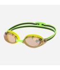Speedo Schwimmbrille Vanquisher 3.0 gelb gespiegelt