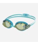 Speedo Schwimmbrille Vanquisher 3.0 blau/gold gespiegelt