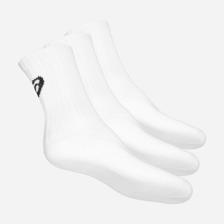 Asics 3PPK CREW SOCK white