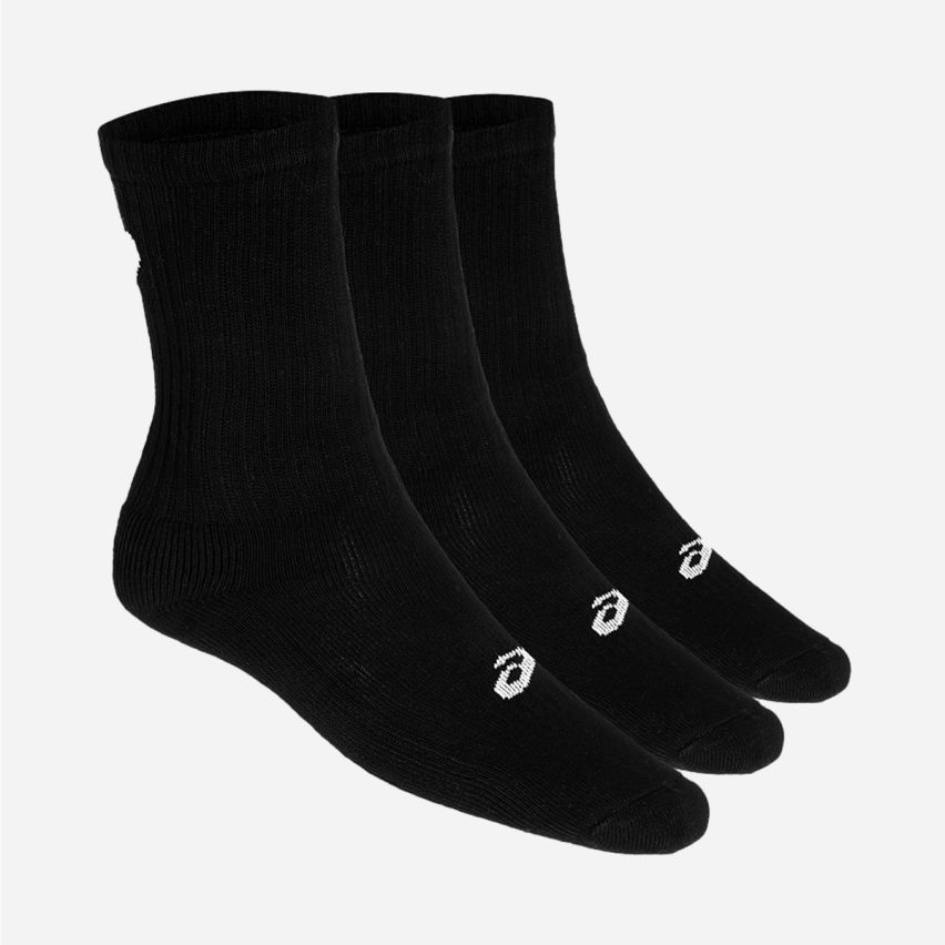Asics 3PPK CREW SOCK black