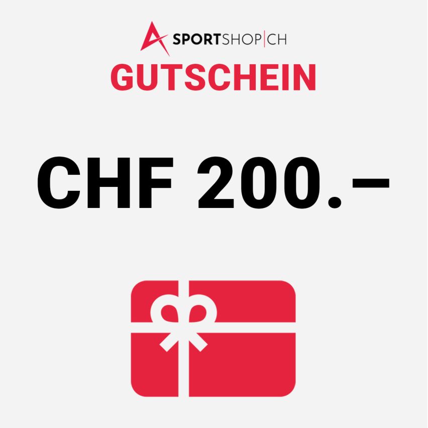 SPORTSHOP.CH Gutschein 200 Franken