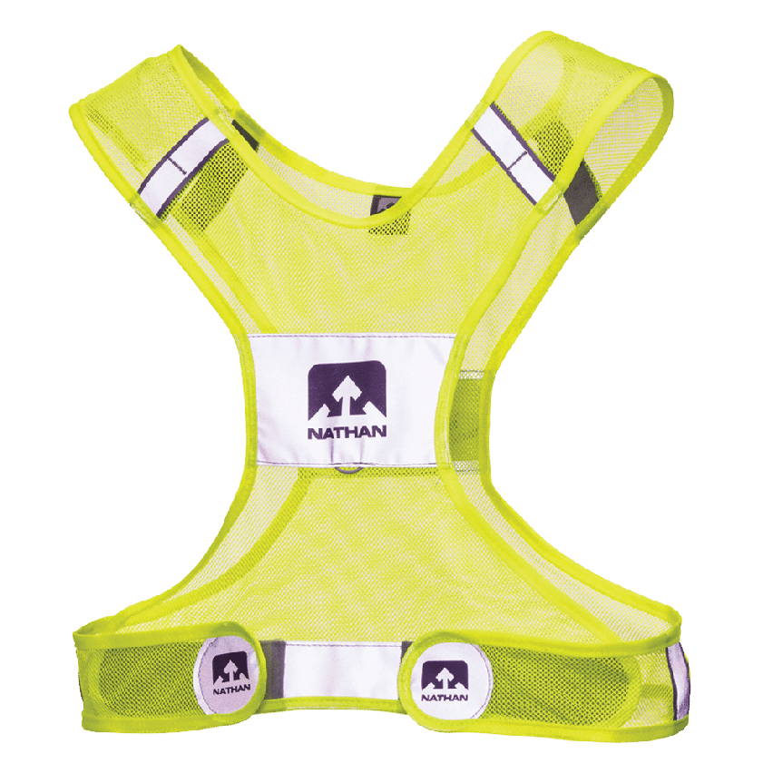 Nathan Reflektierende Streak Laufweste neongelb