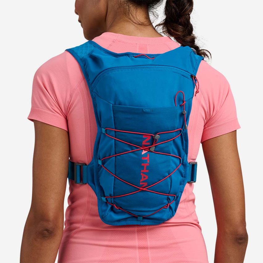 Nathan Laufrucksack QuickStart 3.0 6L inkl. Trinkblase (1.5L) blau