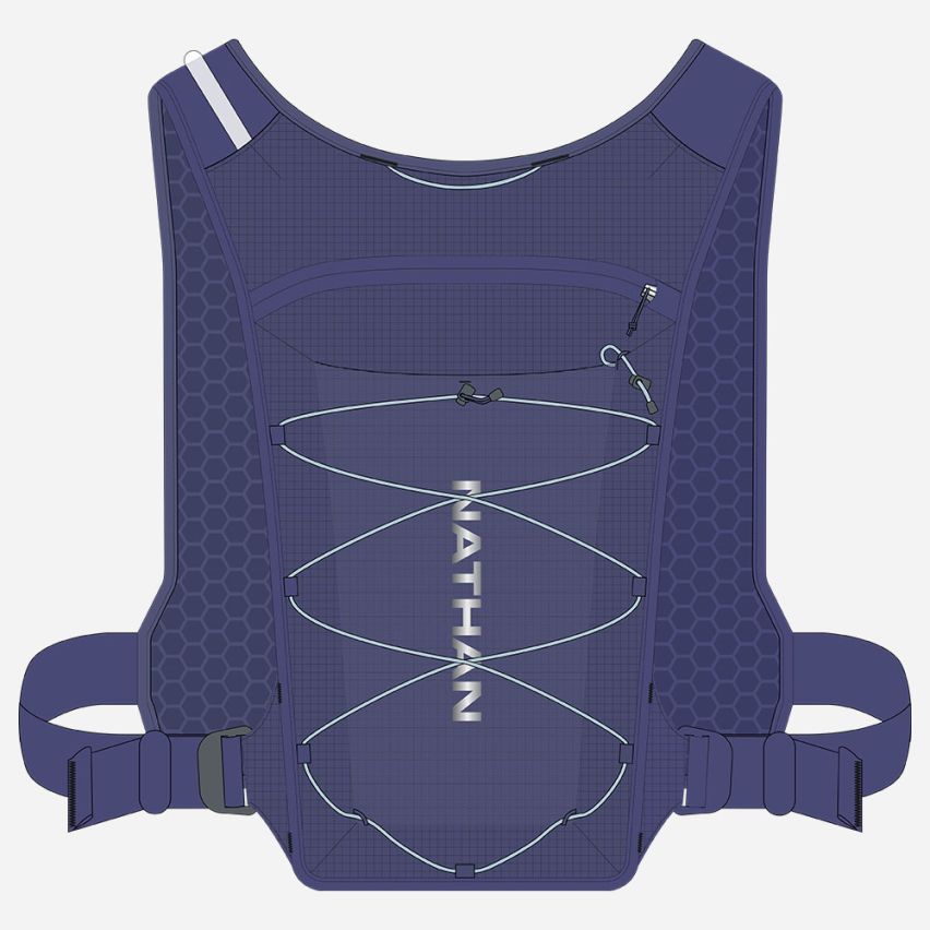 Nathan Laufrucksack QuickStart inkl. Trinkblase (1.5L) indigo