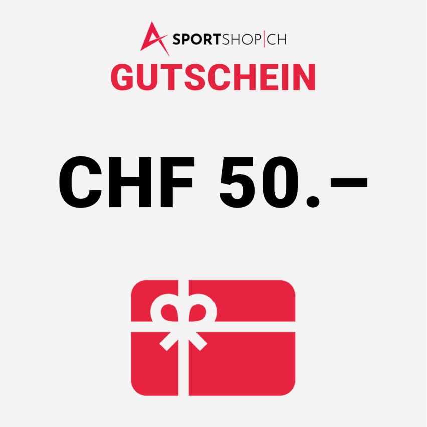 SPORTSHOP.CH Gutschein 50 Franken