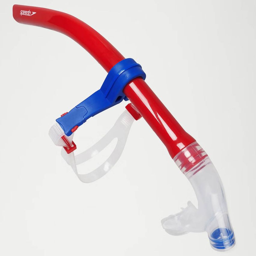Speedo Schnorchel Centre red/blue