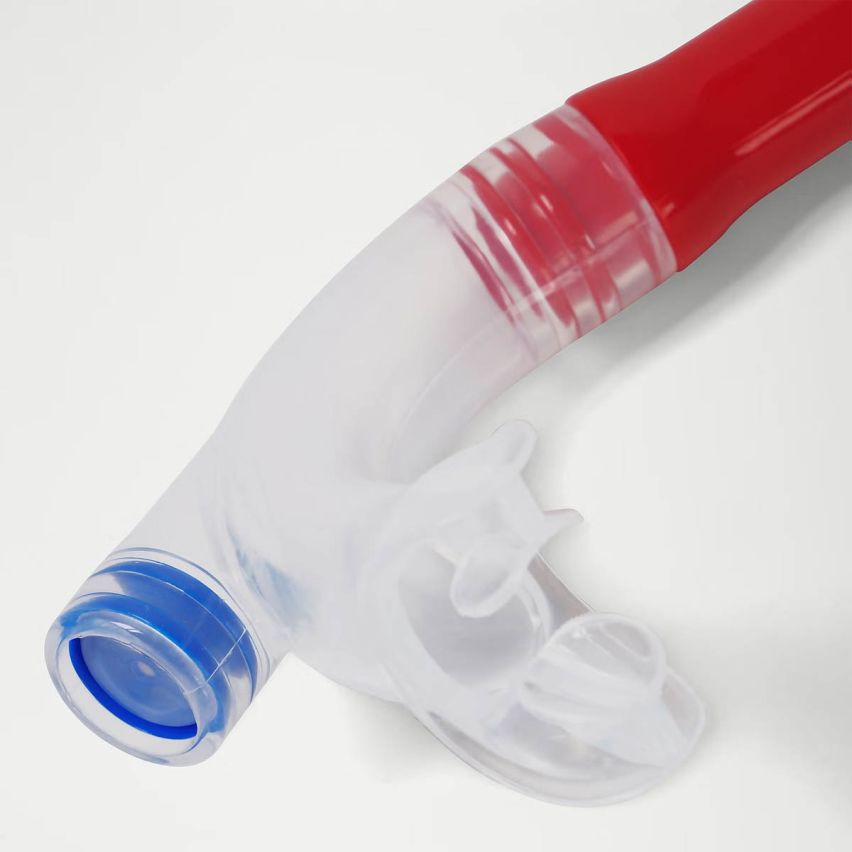 Speedo Schnorchel Centre red/blue