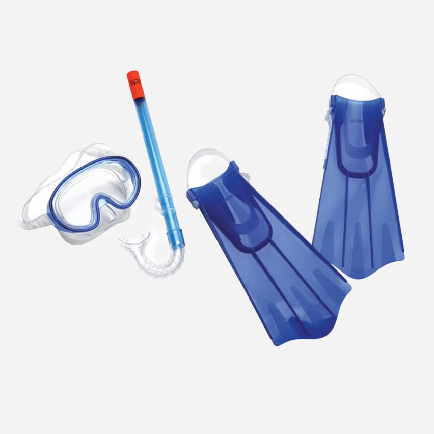 Speedo Schnorchelset Kids Aqua Quest blue