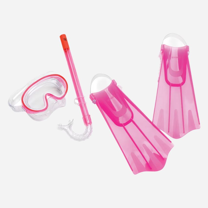 Speedo Schnorchelset Kids Aqua Quest pink
