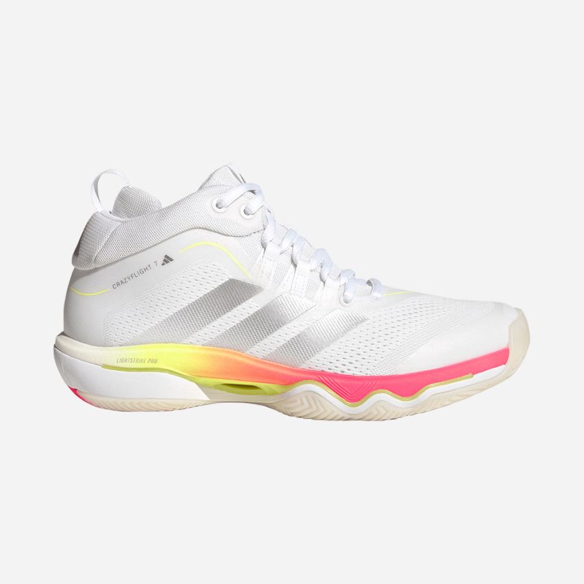 Adidas Crazyflight 7 Mid Women cloud white/solar turbo