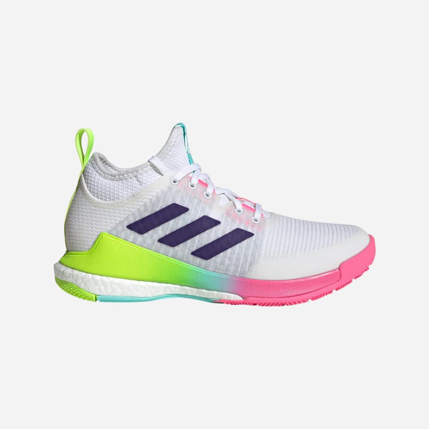 Adidas Crazyflight Mid cloud white/team colleg purple/flash aqua