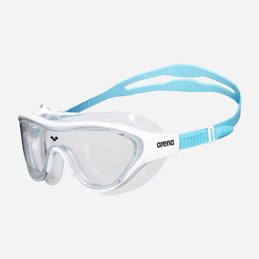 Arena Schwimmbrille The One Mask Junior white/light blue