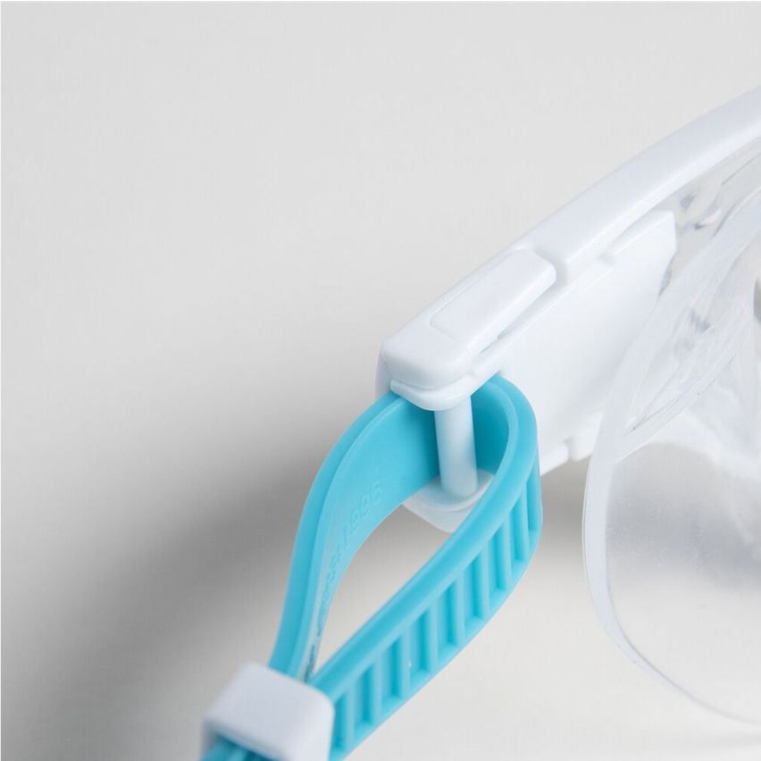 Arena Schwimmbrille The One Mask Junior white/light blue
