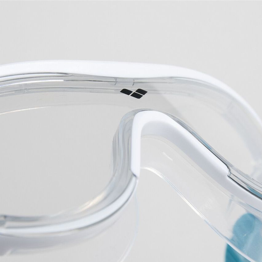 Arena Schwimmbrille The One Mask Junior white/light blue