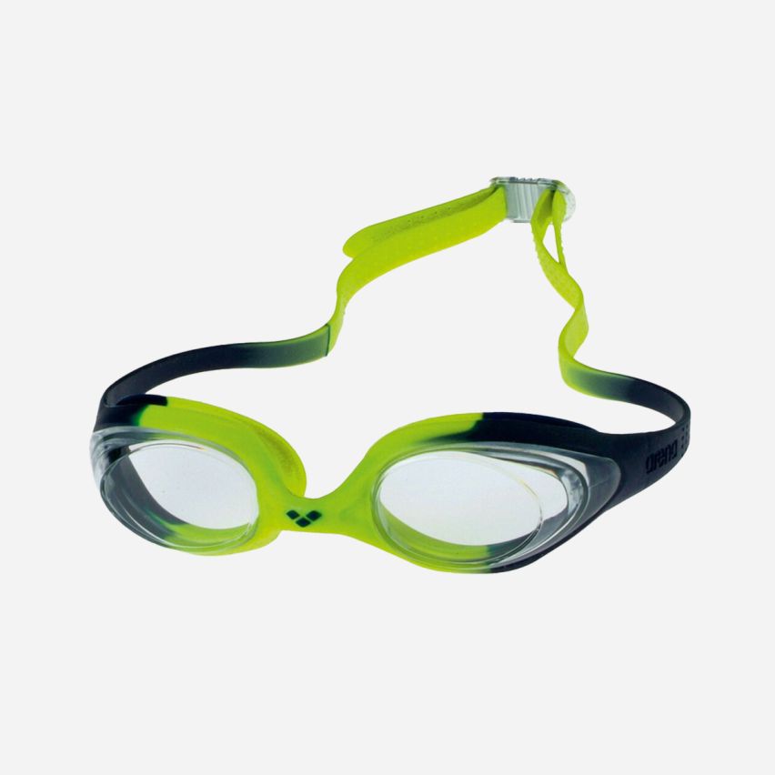 Arena Schwimmbrille Junior Spider navy/citronella
