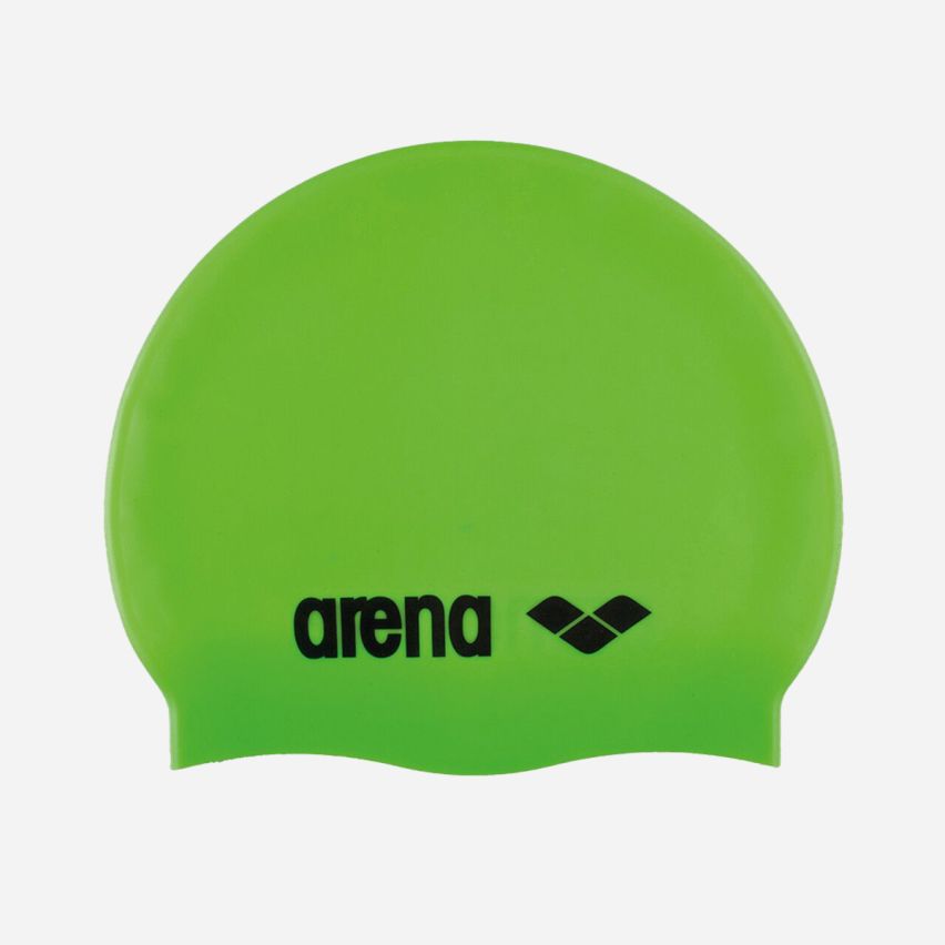 Arena Badekappe Classic Junior acid lime/black