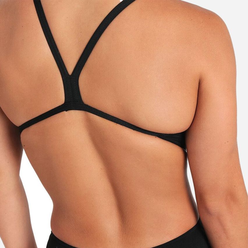 Arena Women Team Swimsuit Challenge Solid black
