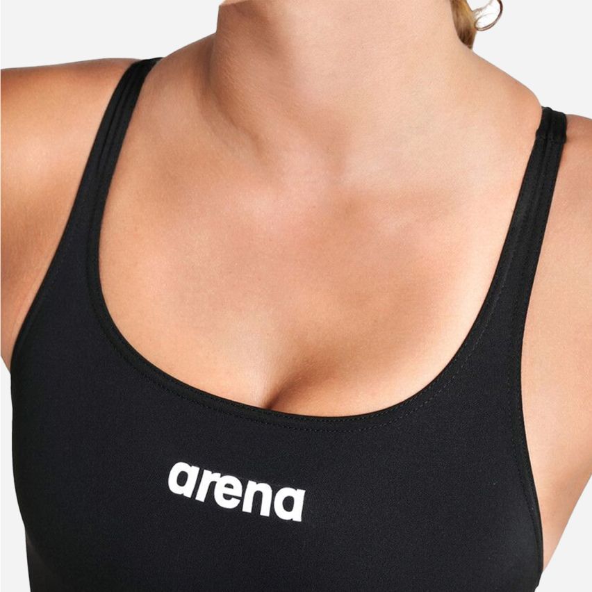 Arena Women Team Swimmsuit Swim Pro Solid black
