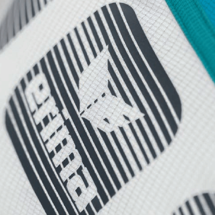 Erima 5-C Kapuzen-Sweatshirt für Herren weiss/oriental blue