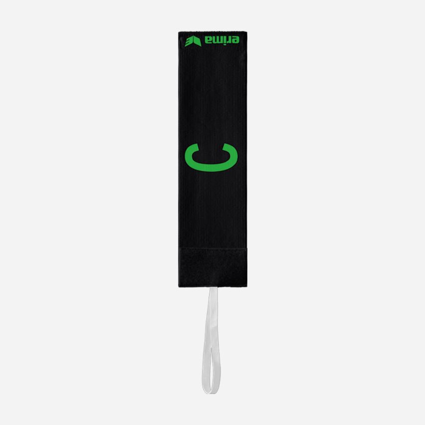 Erima Captain Armband mit Klettverschluss schwarz