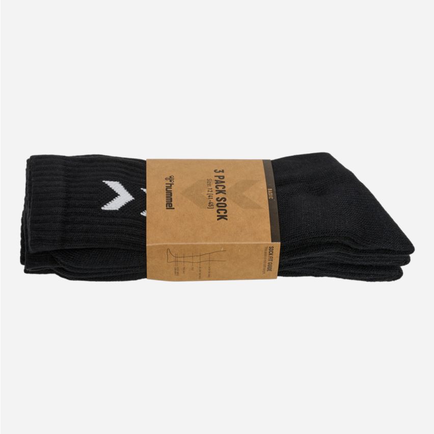 Hummel Socken Basic black 3-Pack 