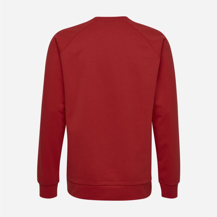 Hummel Sweatshirt hmlGO Cotton Logo rot
