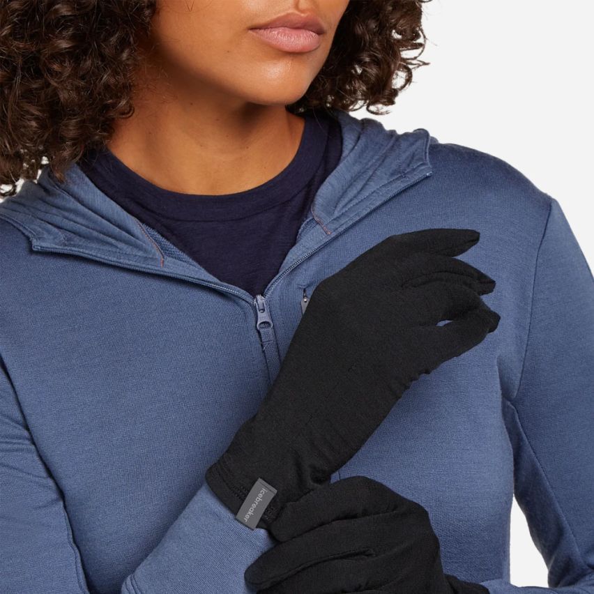 icebreaker 200 Oasis Merino Handschuhe black