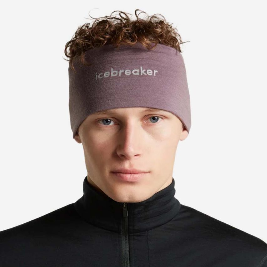 icebreaker 200 Oasis Stirnband grey plum
