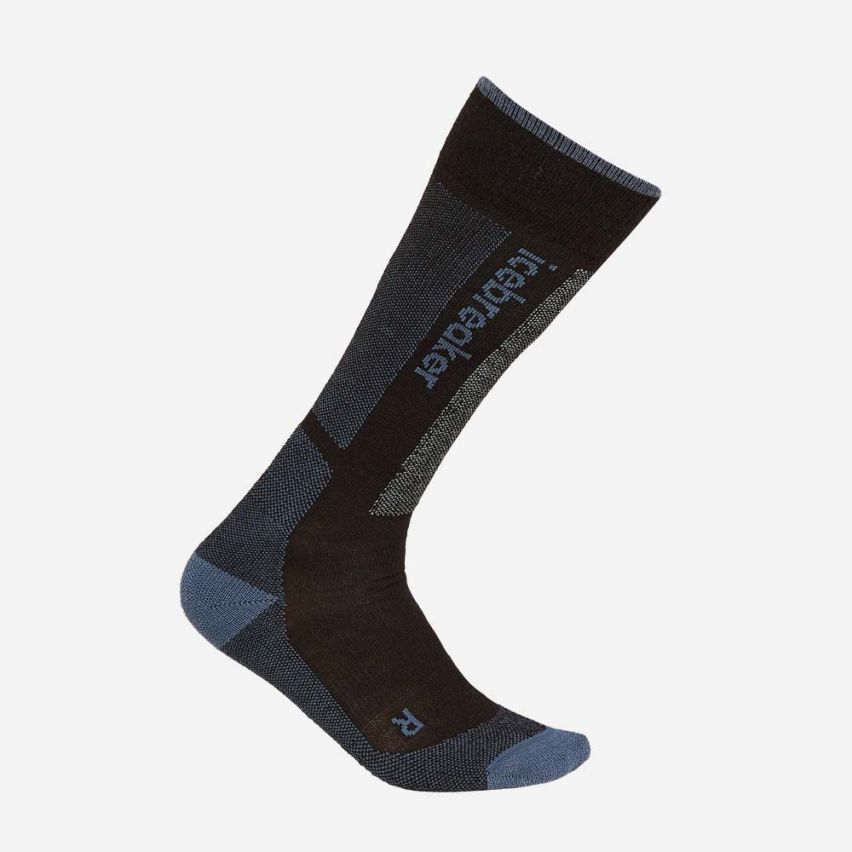 icebreaker Skisocken Ski+ OTC Damen black/dawn