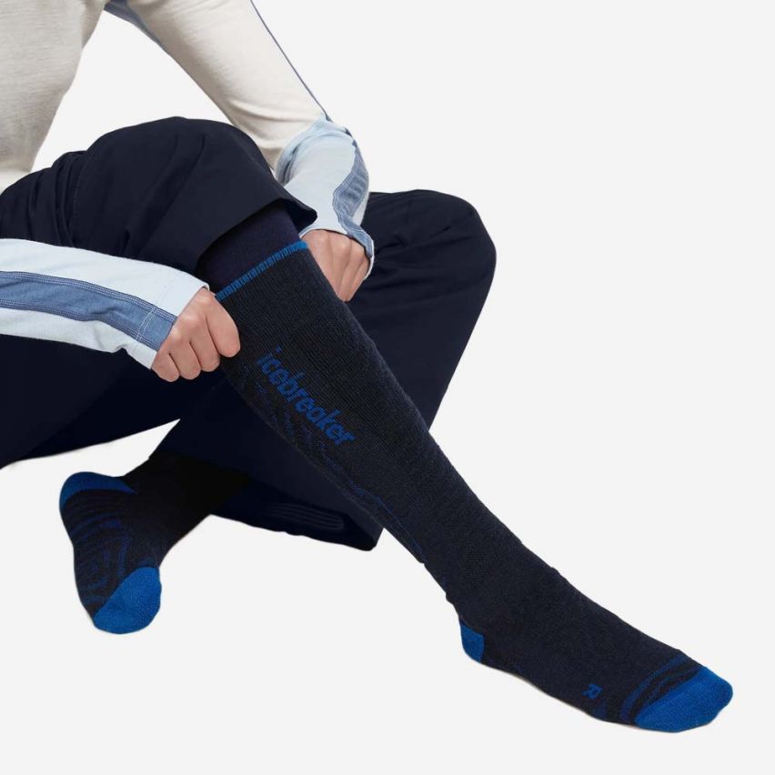 icebreaker Skisocken Ski+ OTC Damen midnavy