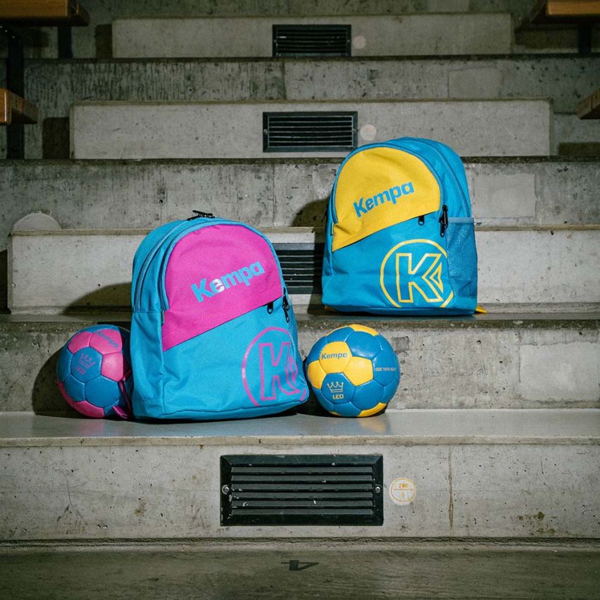 Kempa Rucksack Team Junior kempablau/pink