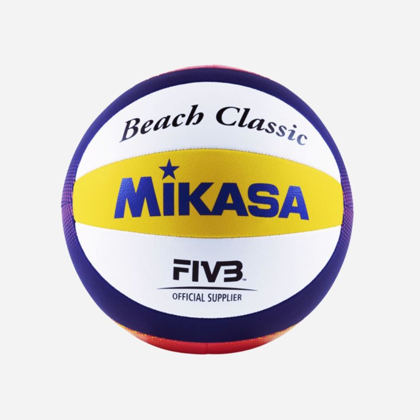 Mikasa Beachvolleyball BV551C yellow/royal/white