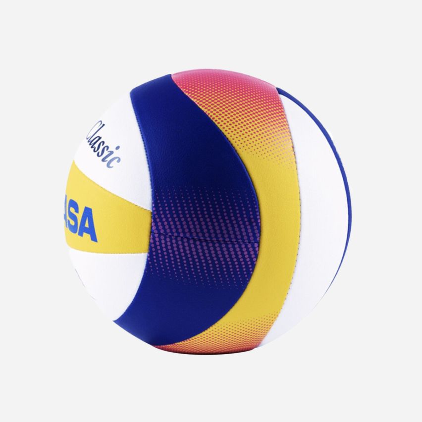 Mikasa Beachvolleyball BV551C yellow/royal/white