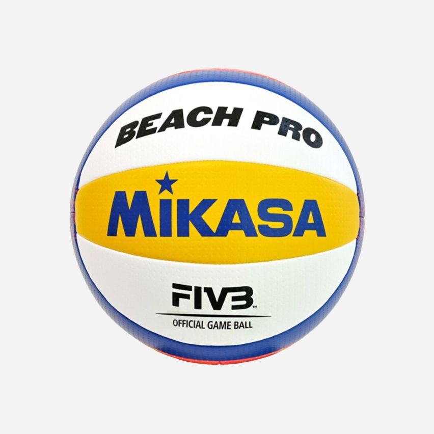 Mikasa Beachvolleyball BV550C yellow/royal/white