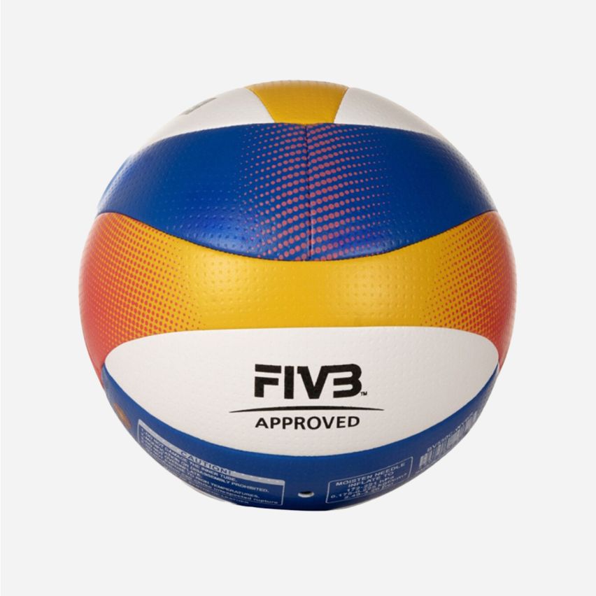 Mikasa Beachvolleyball BV550C yellow/royal/white