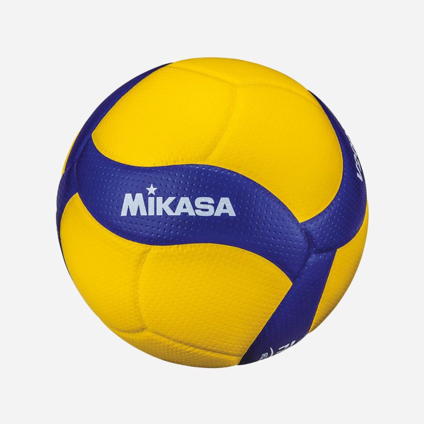 Mikasa Volleyball V200W yellow/royal Swiss Volley