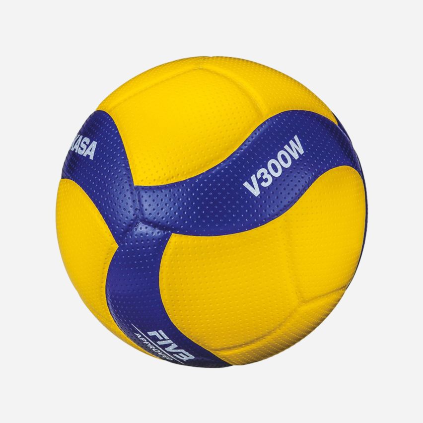 Mikasa Volleyball V300W yellow/royal