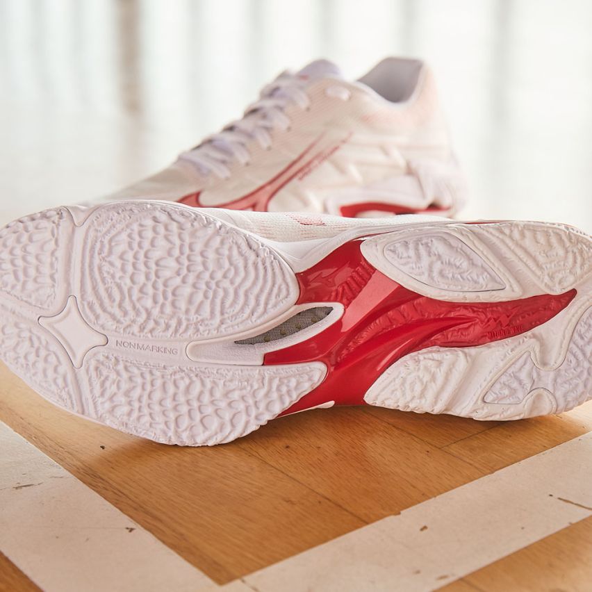 Mizuno Wave LIGHTNING ELITE white/rose elegance/lava falls