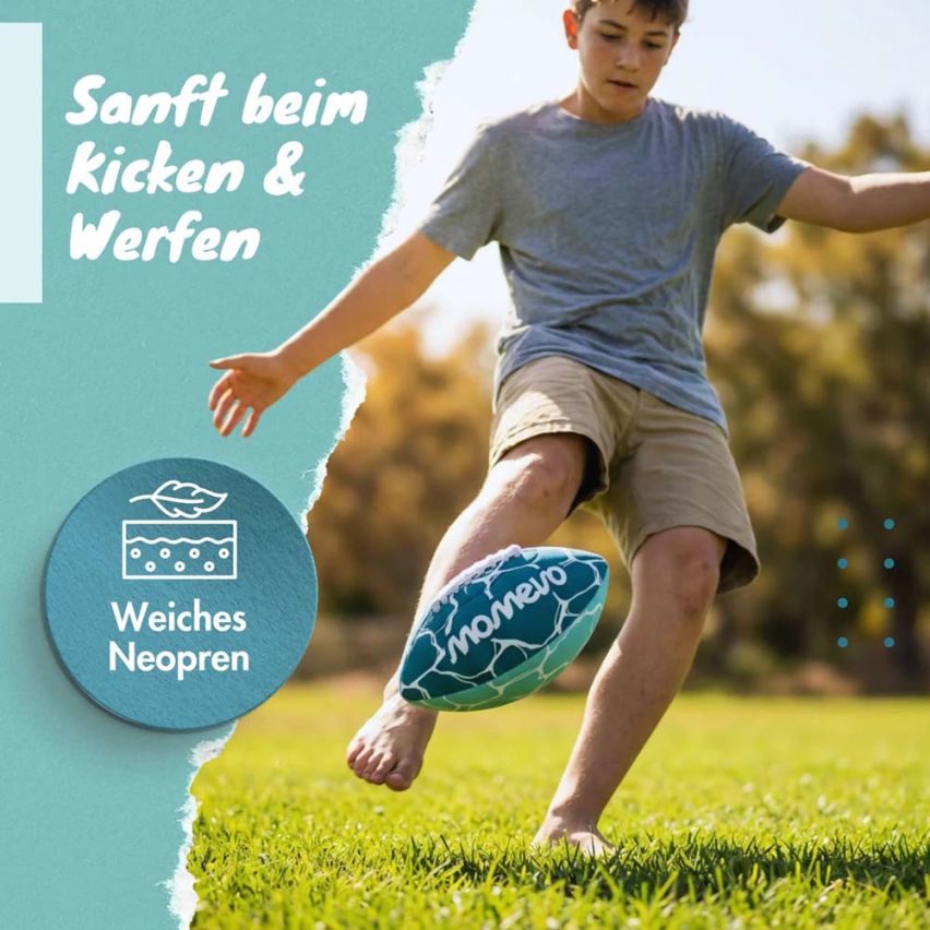 momevo weicher American Football BeachBuddy Egg aus Neopren