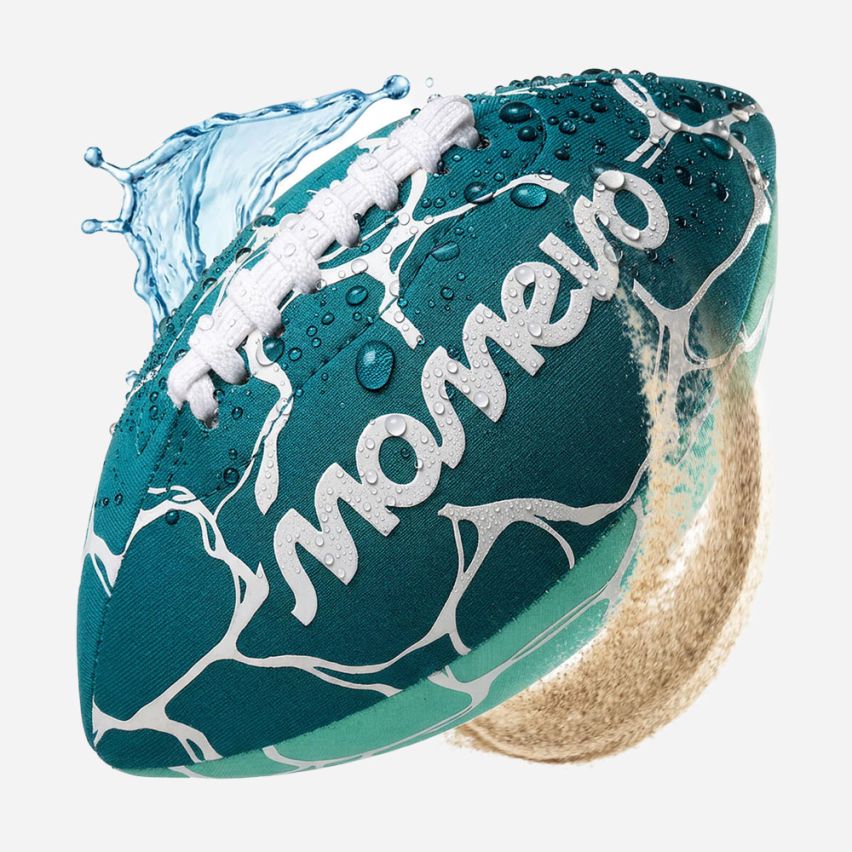 momevo weicher American Football BeachBuddy Egg aus Neopren