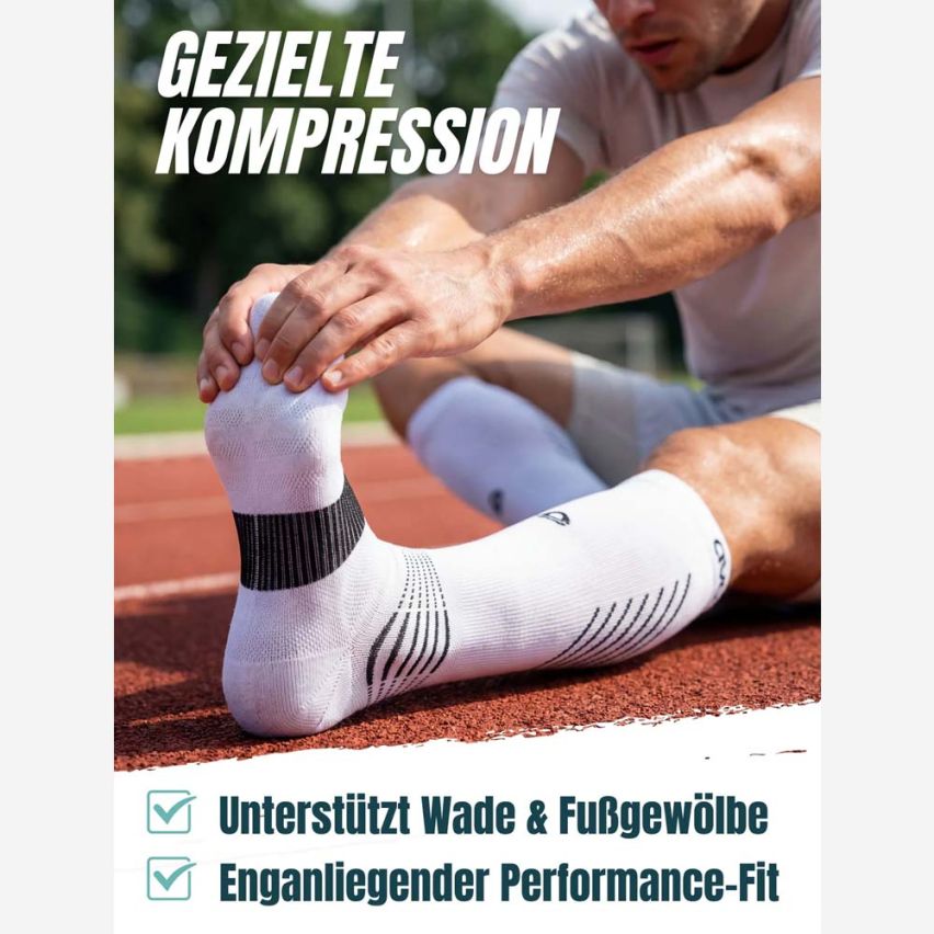 momevo BambooSox Kompressionsstrümpfe (2-Paar)