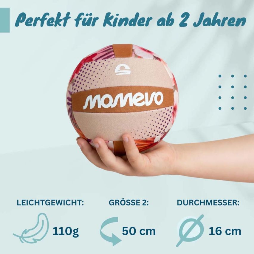 momevo Kinderball Beachbuddy Neopren hawaii (Grösse 2)