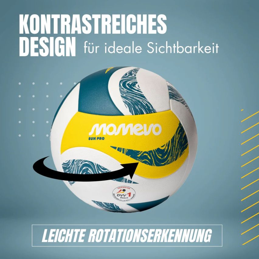 momevo SunPro Beachvolleyball, DVV zertifiziert