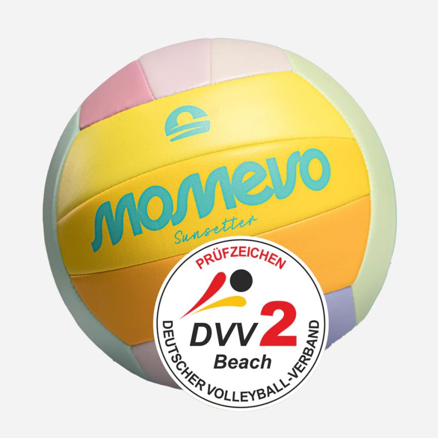 momevo Sunsetter Beachvolleyball rainbow