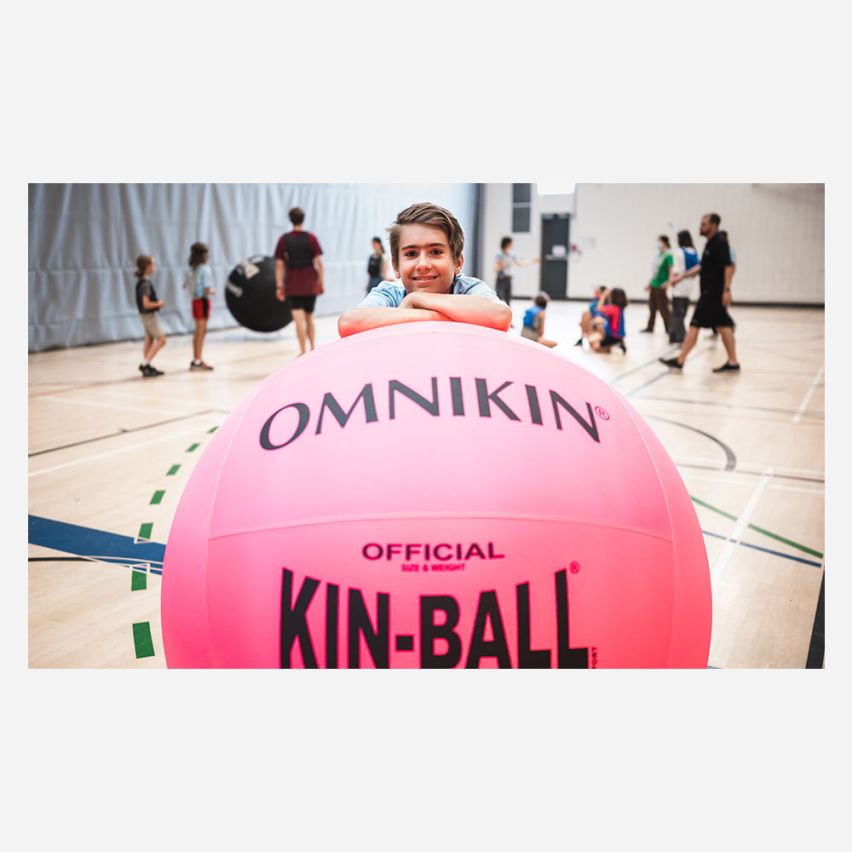 Omnikin KIN-BALL Sport pink (Durchmesser 122cm)